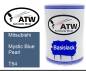 Preview: Mitsubishi, Mystic Blue Pearl, T54: 500ml Lackdose, von ATW Autoteile West.